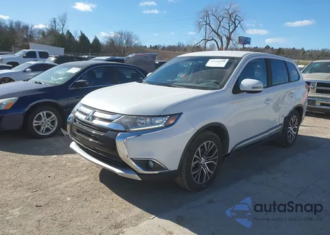 2017 Mitsubishi Outlander Se from USA, damaged, VIN JA4AD3A37HZ066050